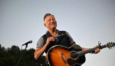 Bruce Springsteen noemt Verenigde Staten nog steeds land van hoop en dromen