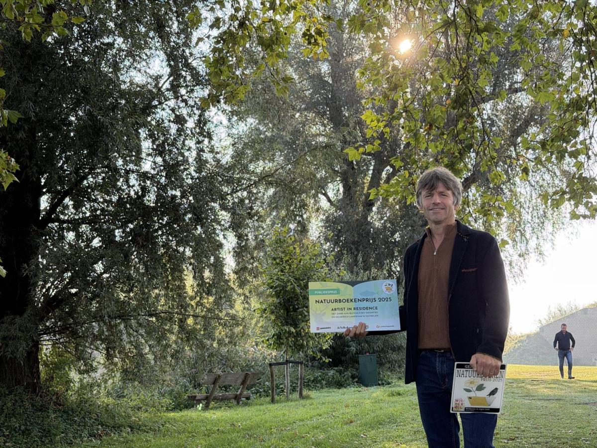 Wildernis in Eigen Land wint Publieksprijs Natuurboek van het jaar 2025
