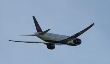 777 maakt uitstapje voor Nederlandse kust