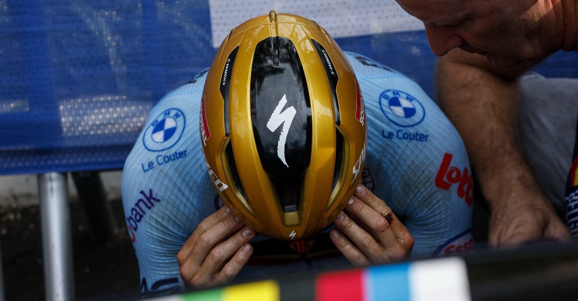 Remco Evenepoel baalt na dubbele pech: "Er had denk ik wel meer ingezeten"