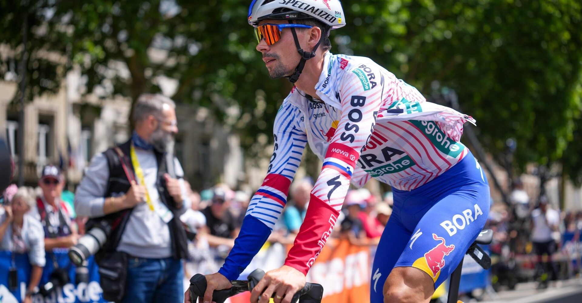 Primoz Roglic wil praten met Remco Evenepoel bij Red Bull-BORA