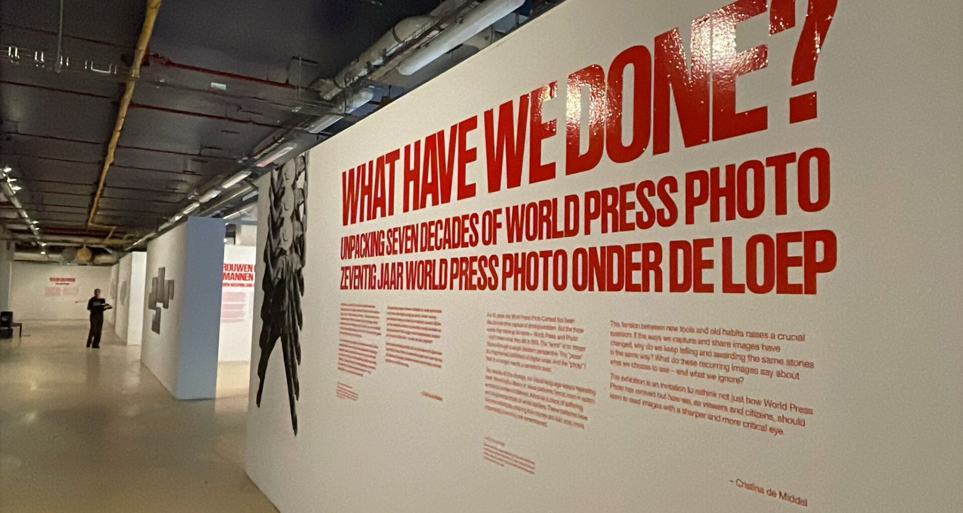 Wereldpremière World Press Photo jublileumtentoonstelling bij Niemeyer