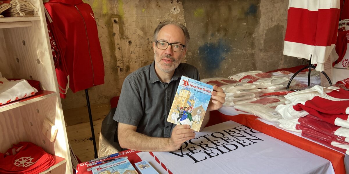 Kinderboekenschrijver Dennis Herman signeert 3 oktoberkinderboek