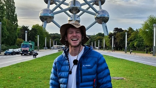 Belg verbreekt wereldrecord liften: in 15 dagen de wereld rond - RTL.nl