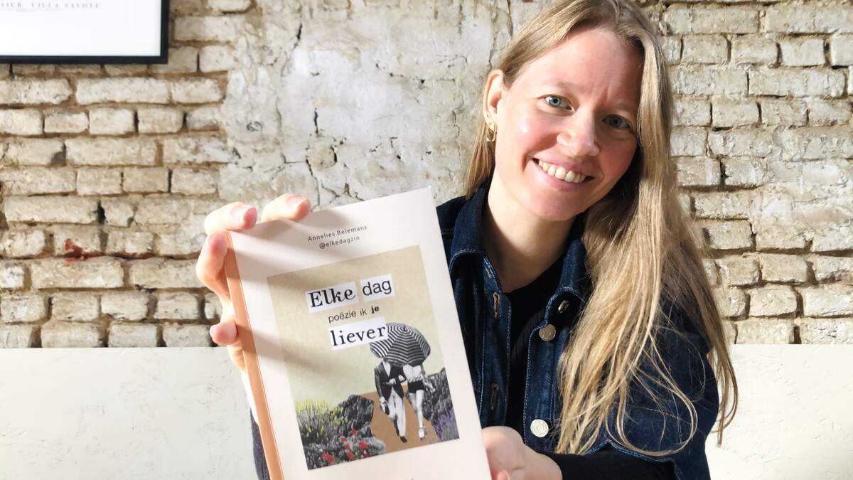 Mechelse Annelies Belemans van Elkedagzin brengt nieuw boek uit: “De knipselzinnetjes gaan over elkaar graag zien”