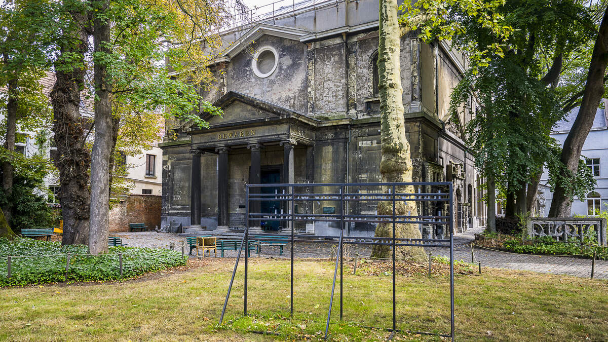 Deze tempel was de voorloper van het KMSKA