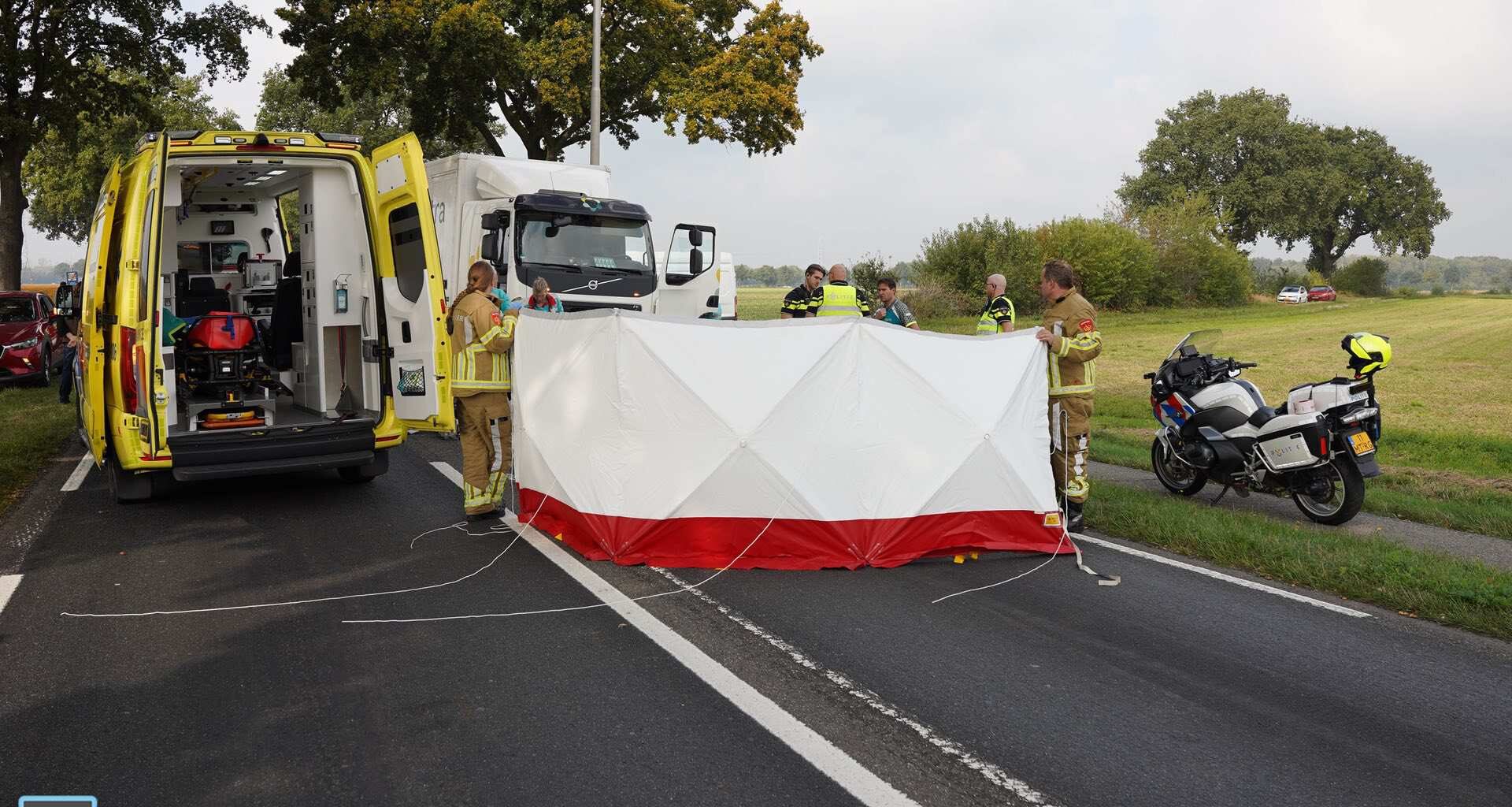 Ernstig ongeval op N280 bij Baexem