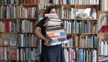 'Ik kan niet zonder boeken om me heen'