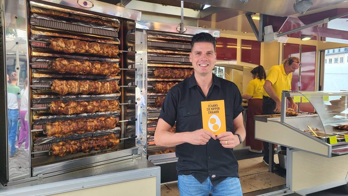 Sander Verheyen stelt nieuw boek op originele plek voor: “Weekmarkt is wereld in het klein”