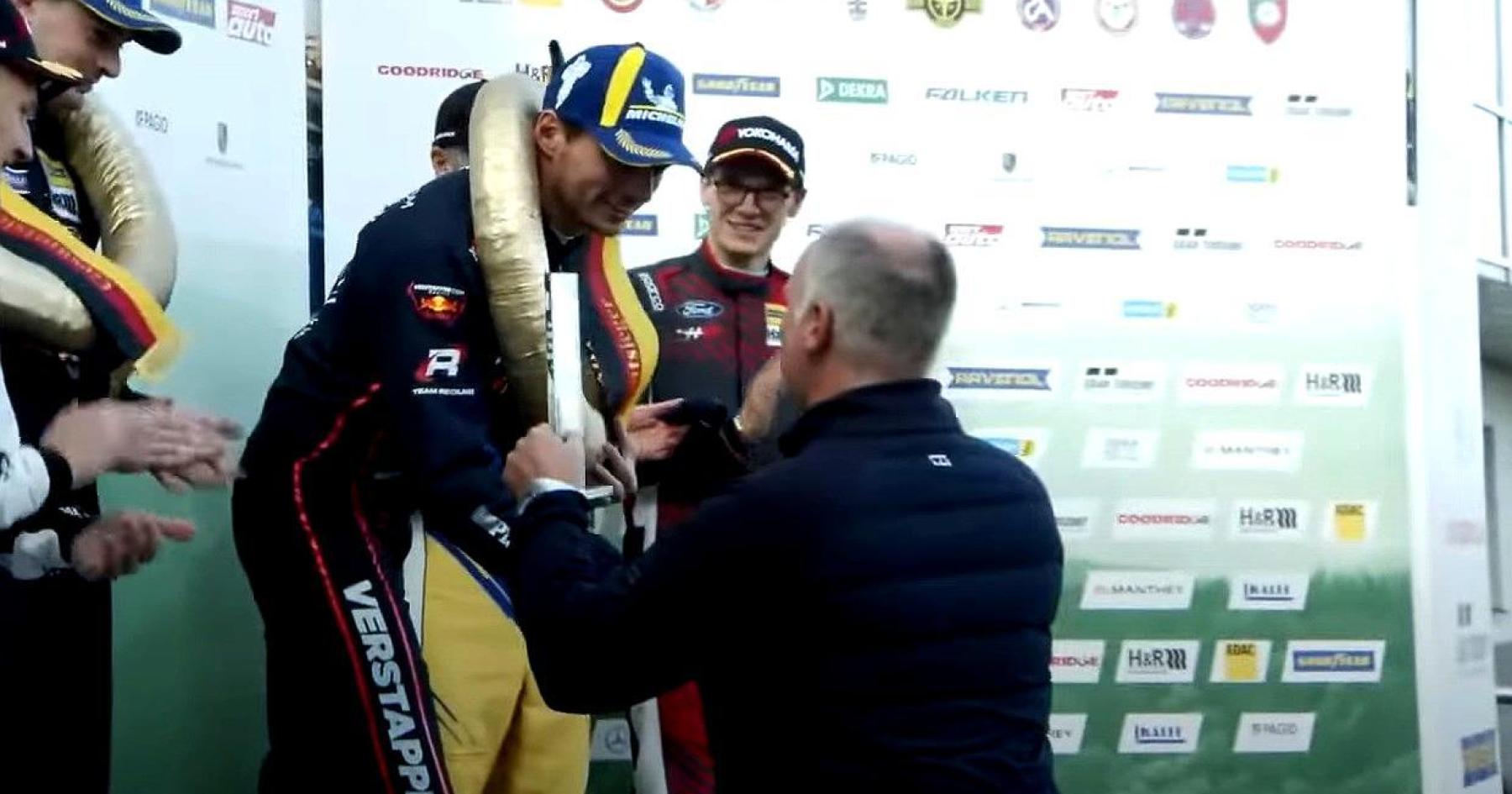 Verstappen ontvangt nieuwe bonusprijs na zege op Nordschleife