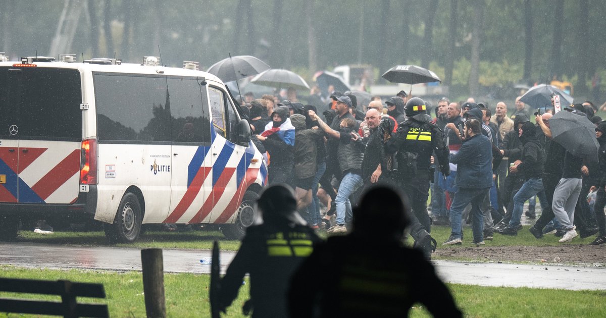 Het anti-migratieprotest van afgelopen zaterdag in Den Haag eindigde met rellen