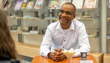 Levende boeken lenen in bibliotheek