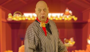 Schermopname uit een carnavalshit van Jan Biggel (foto: Jan Biggel).