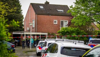 Het huis waar de vader dood werd gevonden (foto: SQ Vision).