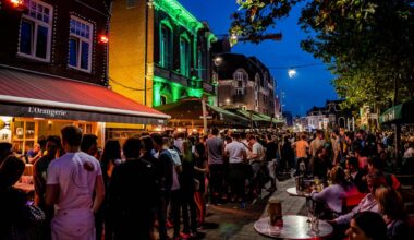 Het uitgaansleven in Tilburg (foto: Jack Brekelmans/SQ Vision)