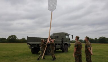 Belgische landmacht test nieuw wapen dat Russische drones kan vernietigen