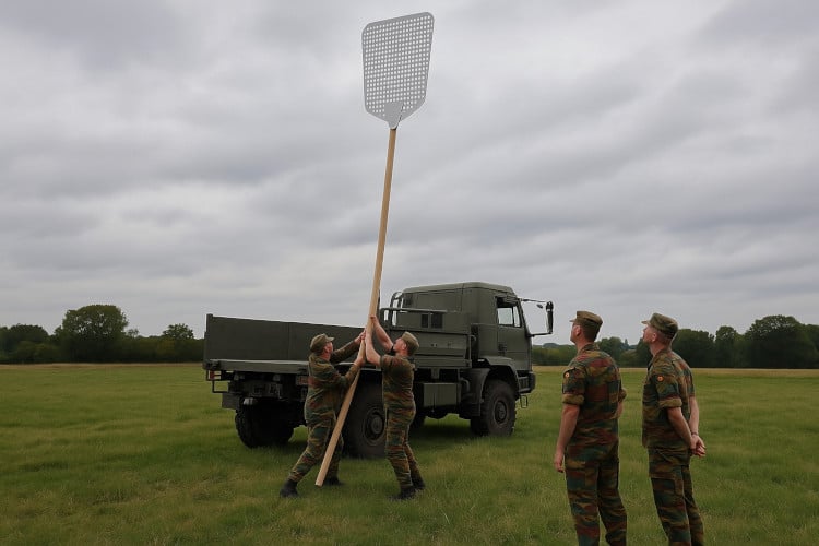 Belgische landmacht test nieuw wapen dat Russische drones kan vernietigen