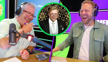 'Koning Wim-Lex' oefent de troonrede tijdens De 538 Ochtendshow! 🤣