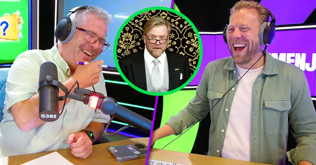 'Koning Wim-Lex' oefent de troonrede tijdens De 538 Ochtendshow! 🤣