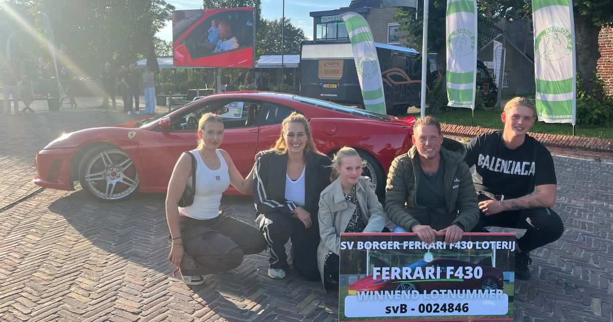 Harold uit IJmuiden wint de Ferrari: 'Fantastisch, ik heb er geen andere woorden voor'