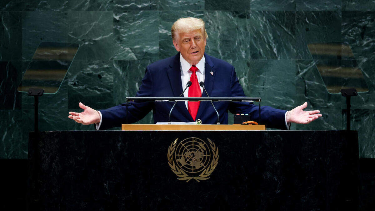 “De VN zijn er niet voor ons”: volg hier live de speech van Trump - De Standaard