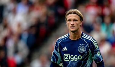 Ajax krijgt na eerste 74 minuten slecht nieuws over Kasper Dolberg