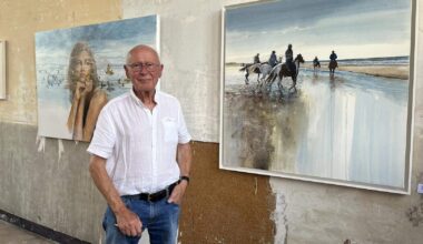 Vierselse aquarellist Xavier Swolfs stelt werk tentoon in de Bijl