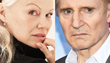 Pamela Anderson onthult interessante dingen over Liam Neeson