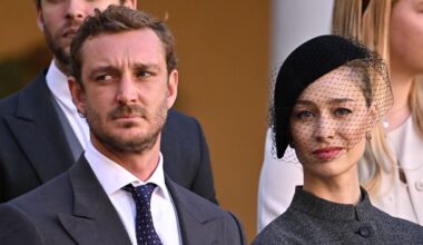 Lieve foto's van Pierre Casiraghi met zijn zoon Francesco