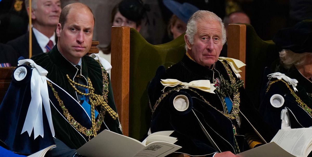 Koning Charles en Prins William hebben ruzie om prins Andrew