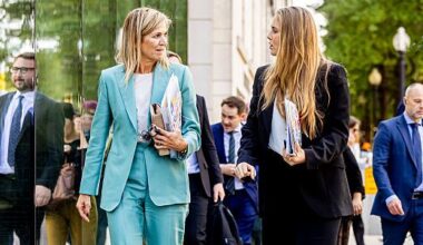 Koningin Máxima neemt prinses Amalia mee op werkbezoek