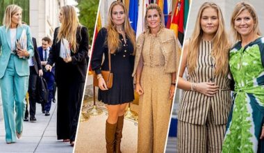 in deze outfits stalen koningin Máxima en prinses Amalia de show in New York