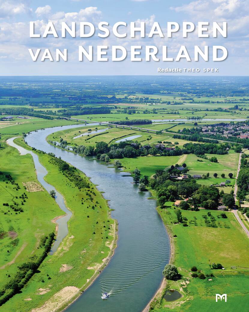 voorzijde boek, met boektitel en landschapsfoto