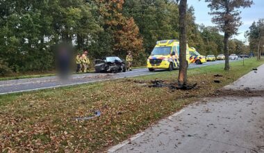 Raalterweg (N756) in Wijhe dicht na ernstig ongeluk - RTV Oost