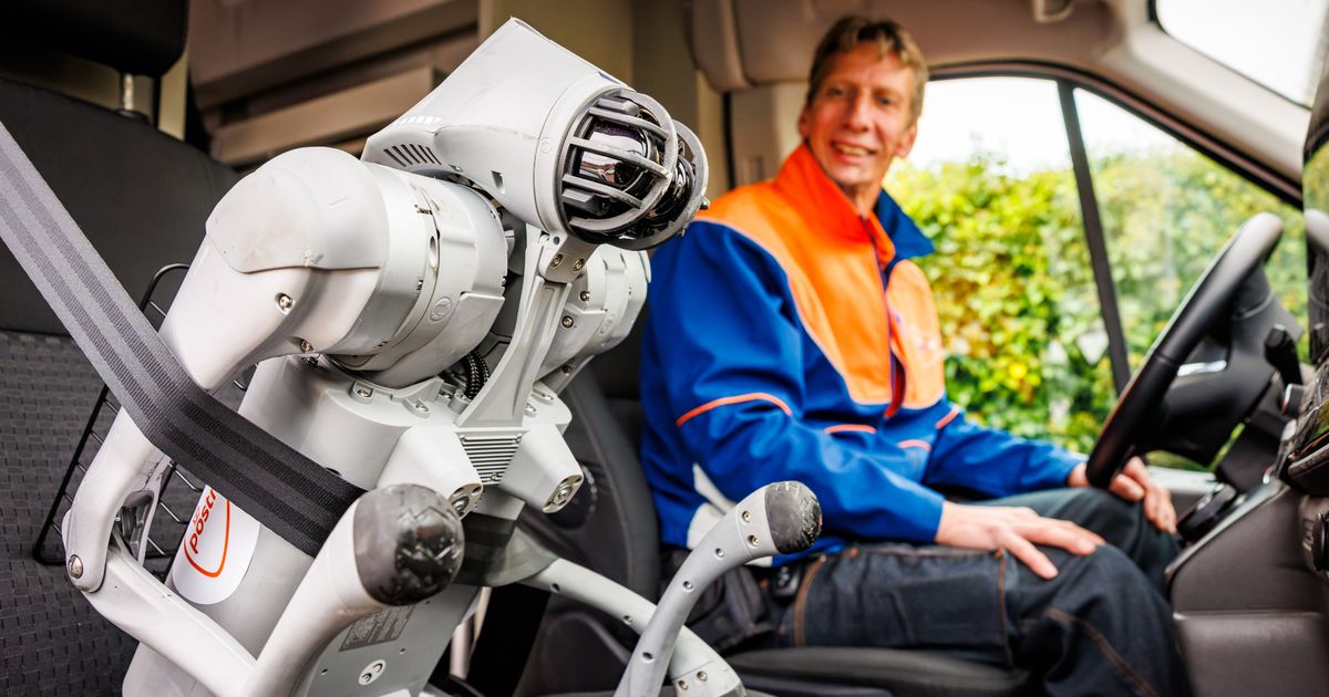 Pakketjes in Leerdam bezorgd door robothonden: "Enorm tevreden met hoe het ging" - RTV Utrecht