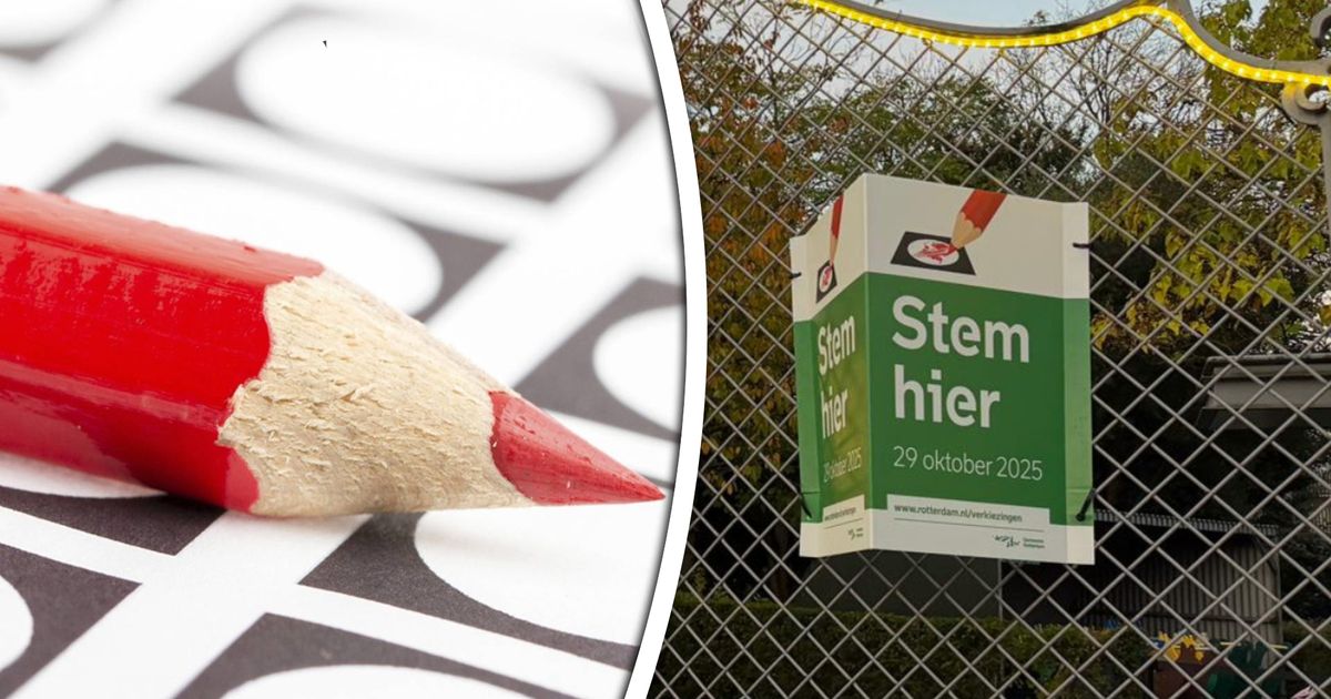 Verkiezingen: Brandweermannen stemmen in eigen kazerne | Ingang Sliedrechts stembureau beklad - Rijnmond