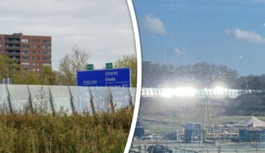 Nieuwe snelweg eindelijk open, maar bewoners klagen over 'James Bond-zon' in hun woonkamer