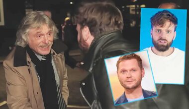 Johan Derksen en Tim Hofman