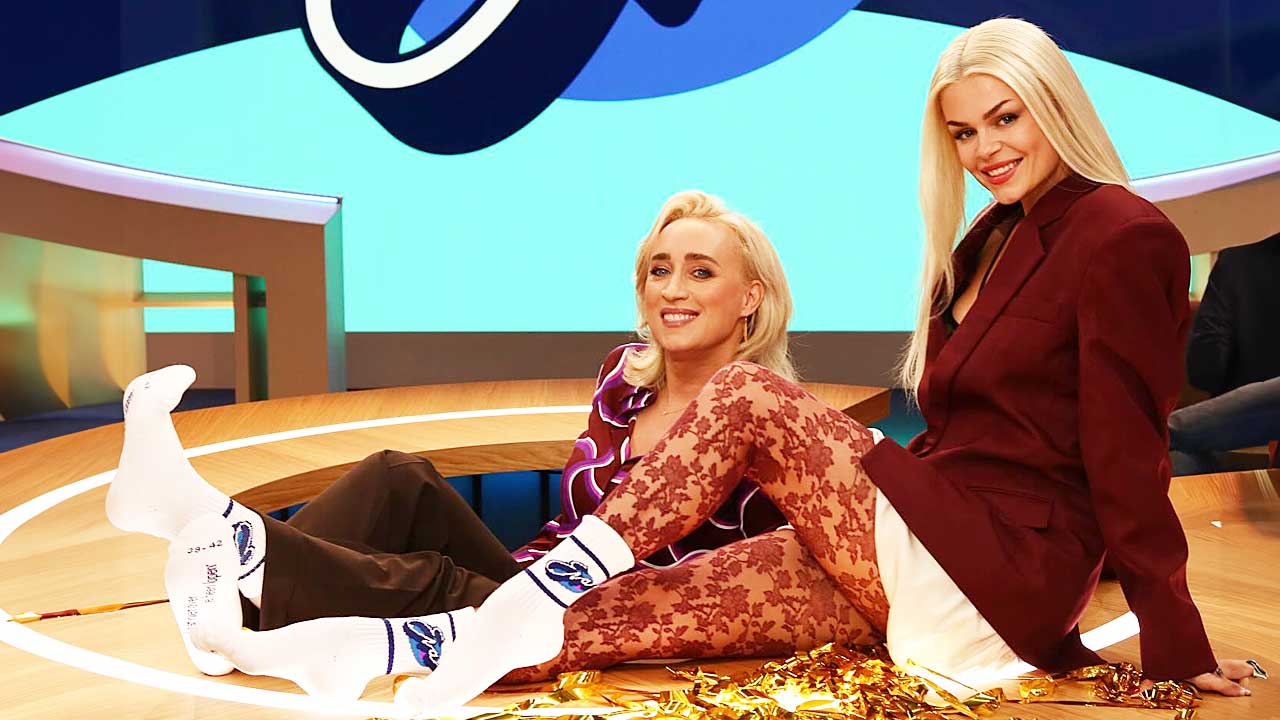 Eva Jinek en Davina Michelle