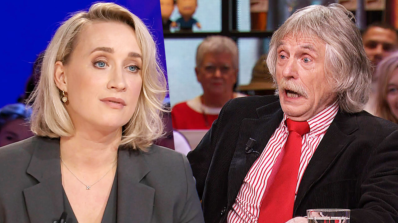 Eva Jinek en Johan Derksen