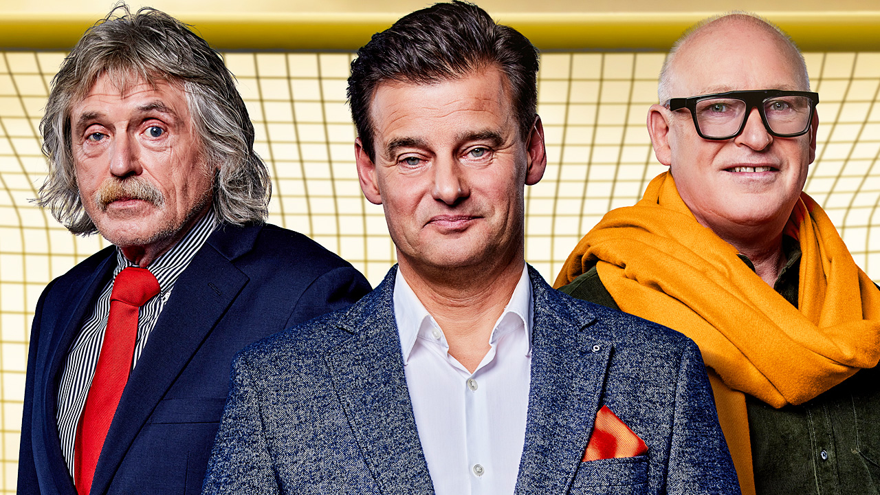 Johan Derksen, Wilfred Genee, René van der Gijp in De Oranjewinter