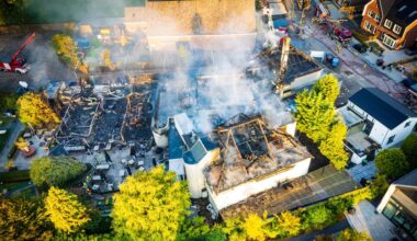 Brand in partycentrum Ridderkerk, politie houdt rekening met brandstichting