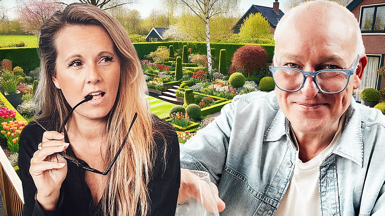 Minouche van der Gijp en René