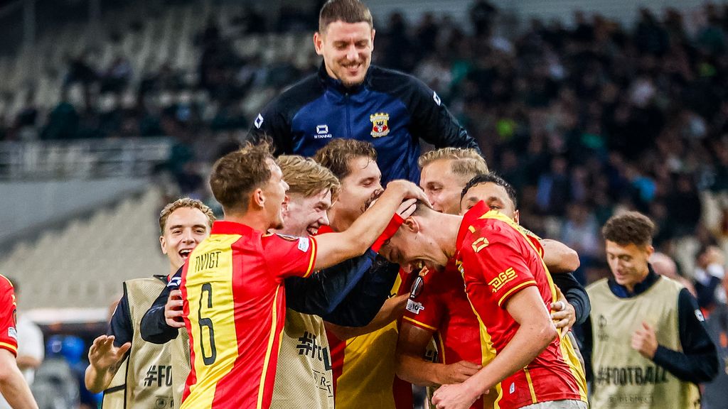 Go Ahead Eagles stunt tegen Panathinaikos met eerste zege ooit in Europa