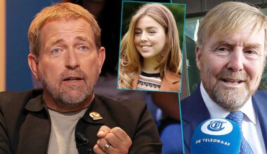 Harm Edens, prinses Alexia en koning Willem-Alexander