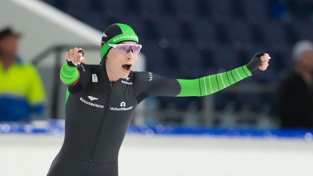 Kok rijdt verbluffend snelle 1.500 meter in trainingsrit en verbetert baanrecord