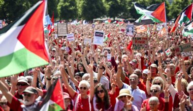 Rode Lijn-protest tegen Israël, mensenmassa verwacht in Amsterdam