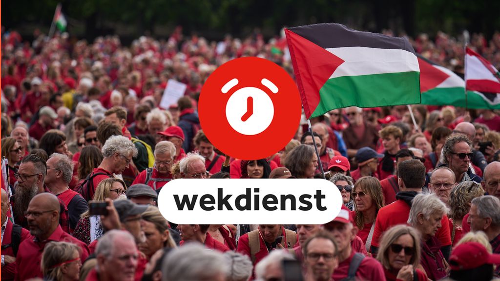 Rode Lijn-protest in Amsterdam • Wegrace op EK wielrennen