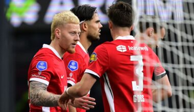 Moeizame zege AZ op Telstar, Oranjeklant Meerdink passeert keeper Koeman