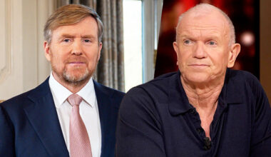 Willem-Alexander en Evert Santegoeds